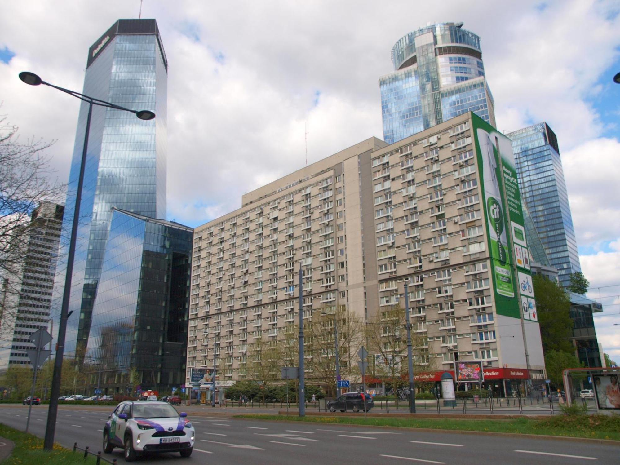 Apartament Rondo Onz Warschau Exterior foto